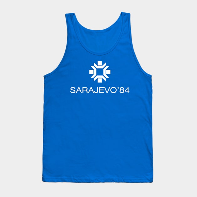 Sarajevo'84 Tank Top by Bear Tees